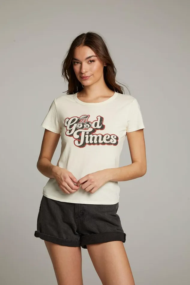 Womens Chaser Brand Tops Good Times Tee