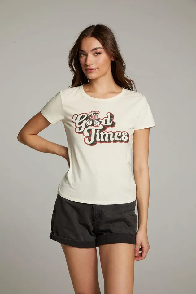 Womens Chaser Brand Tops Good Times Tee
