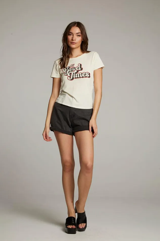 Womens Chaser Brand Tops Good Times Tee