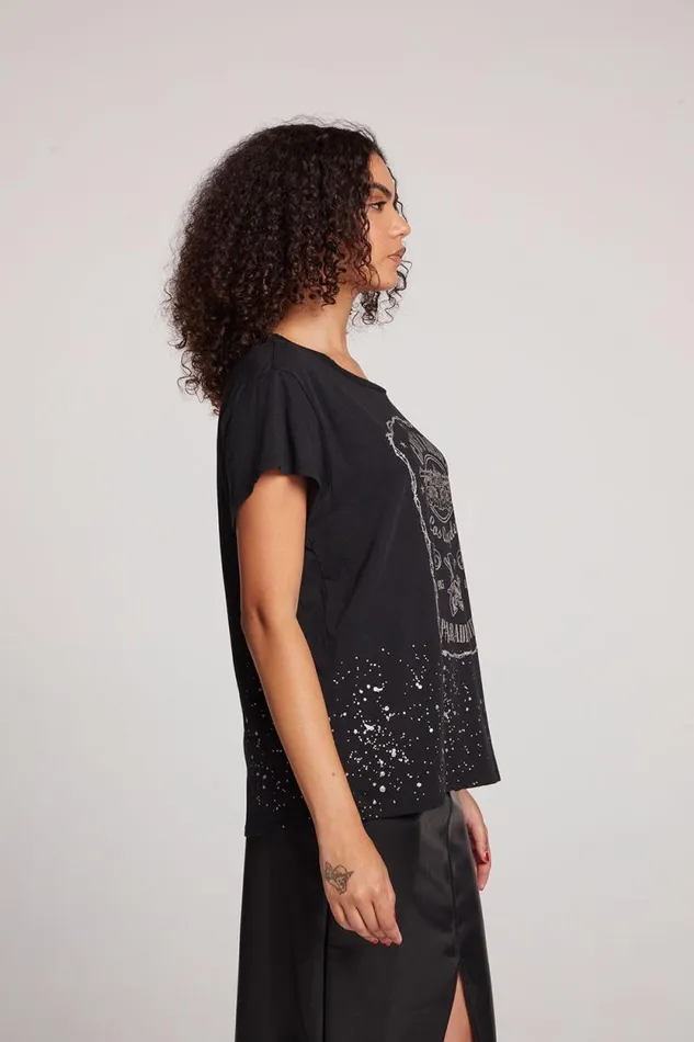 Womens Chaser Brand Tops Guns N039 Roses Paradise City Tee