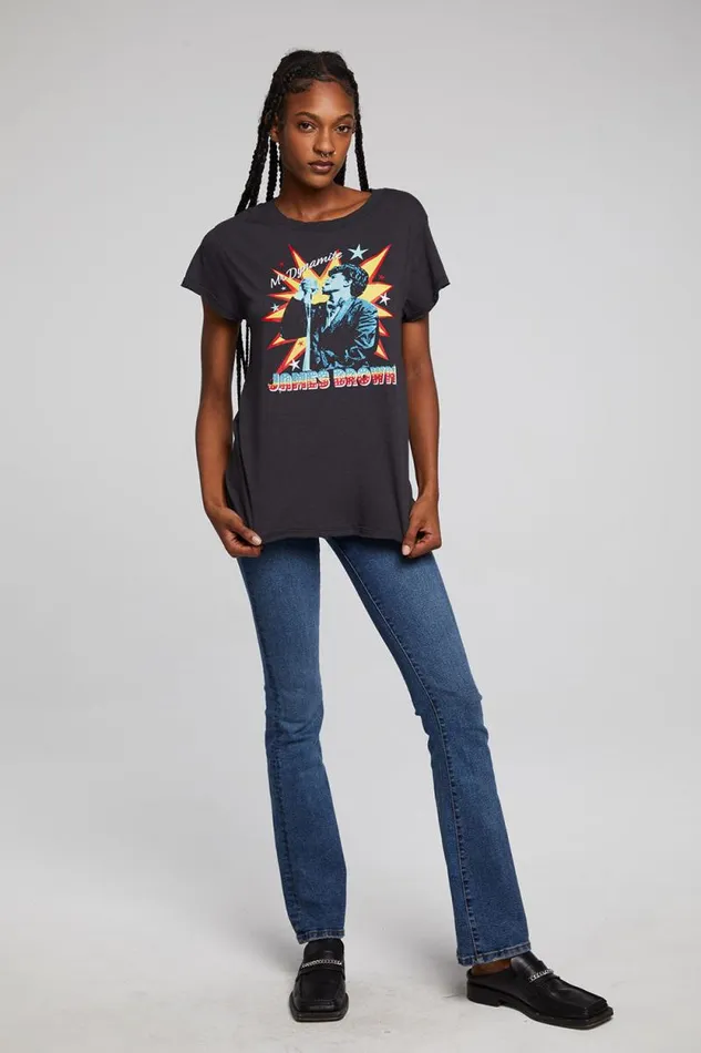 Womens Chaser Brand Tops James Brown Mr Dynamite Tee