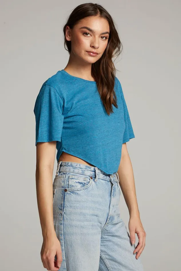 Womens Chaser Brand Tops Kylie Blue Danube Tee
