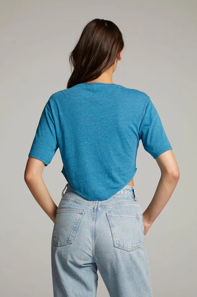 Womens Chaser Brand Tops Kylie Blue Danube Tee