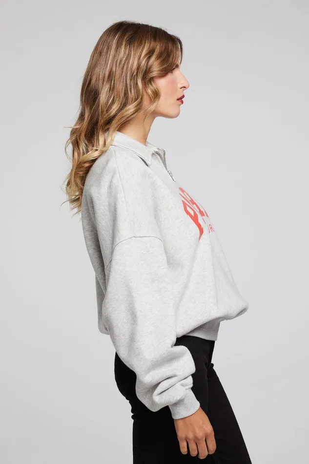 Womens Chaser Brand Tops Paris L039 Amour Pullover