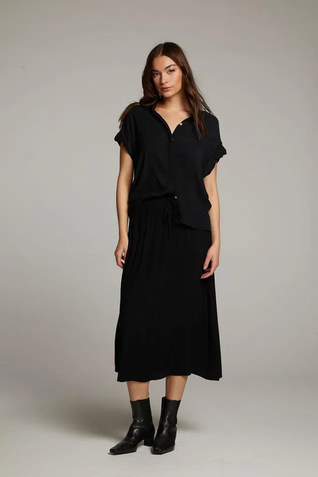 Womens Chaser Brand Tops Rhythmm Licorice Button Down