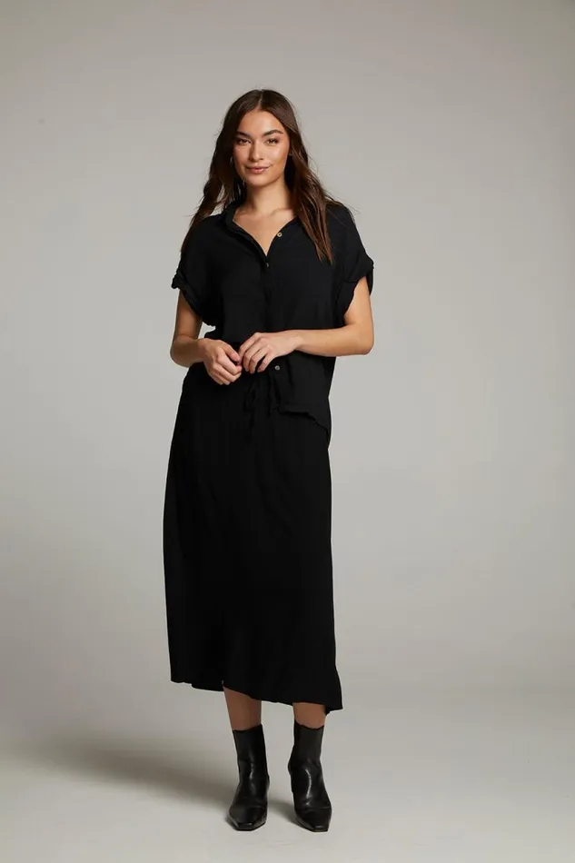 Womens Chaser Brand Tops Rhythmm Licorice Button Down