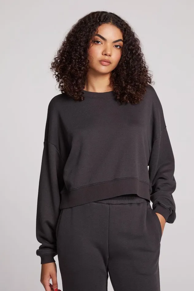 Womens Chaser Brand Tops Scarlet Licorice Pullover