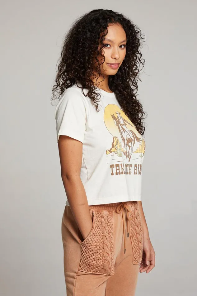 Womens Chaser Brand Tops Take Me Away Tee