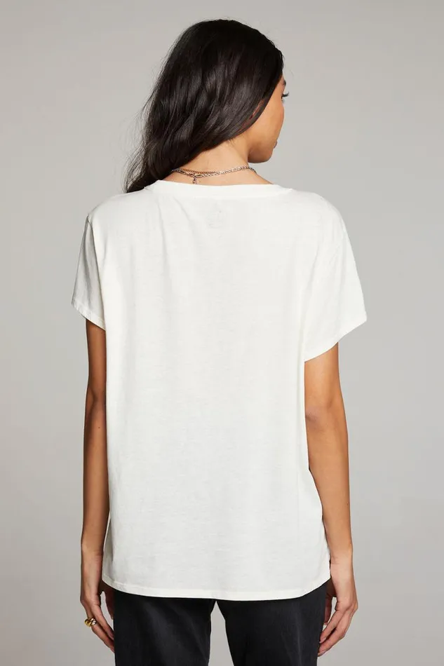 Womens Chaser Brand Tops Vive Le Rock Tee