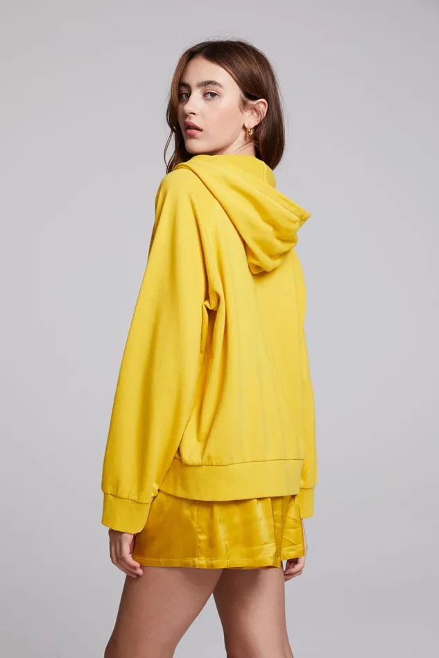 Womens Chaser Brand Tops Yaro Mimosa Zip Up Sweatshirt
