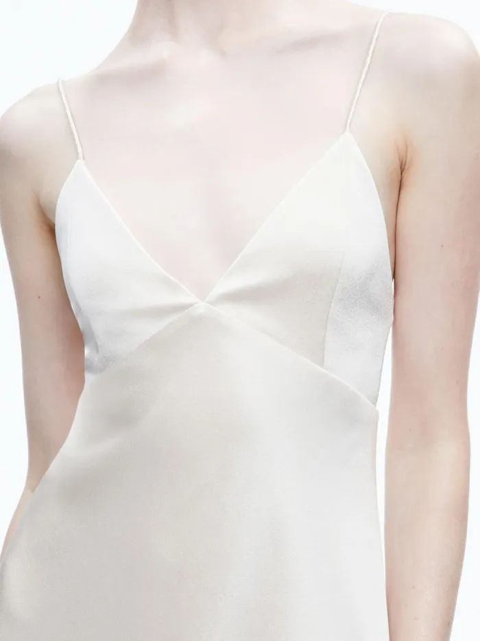 Womens Dresses Alice Olivia Julietta Mini Slip Dress Champagne