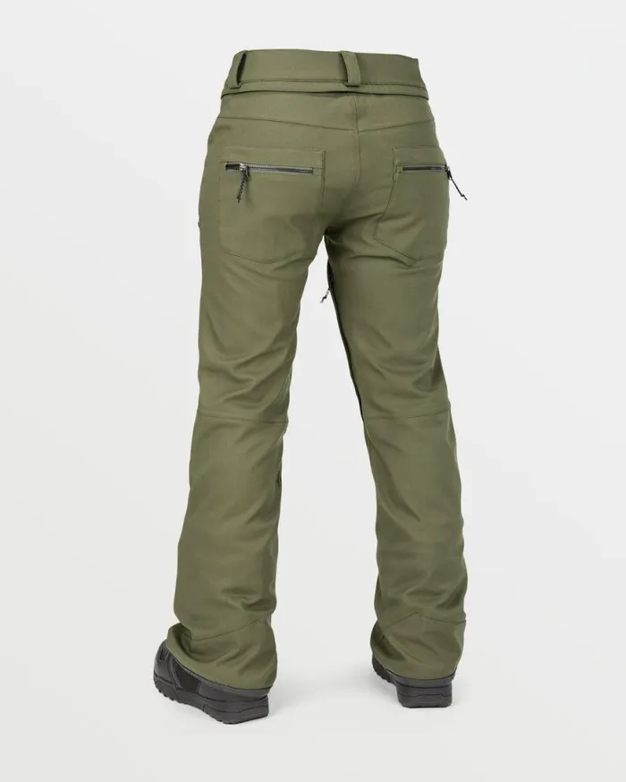 Womens Genus Stretch Pants 8211 Ivy Womens Volcom Pants