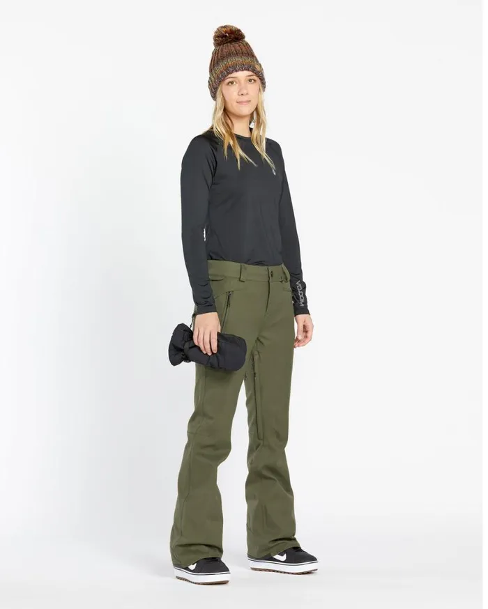 Womens Genus Stretch Pants 8211 Ivy Womens Volcom Pants