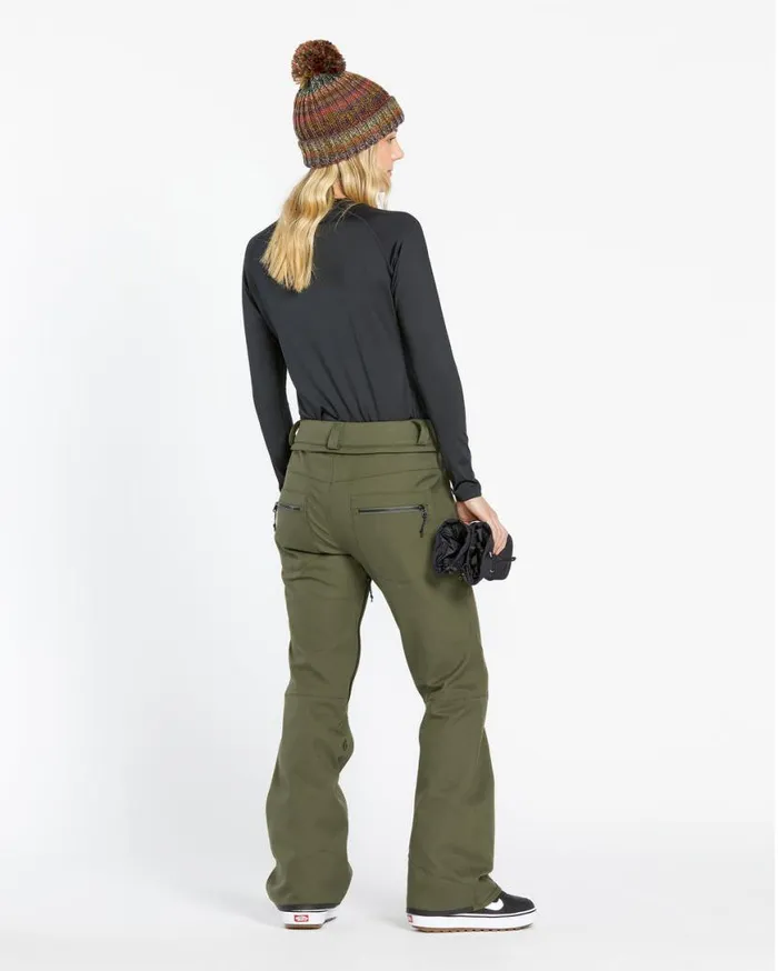Womens Genus Stretch Pants 8211 Ivy Womens Volcom Pants