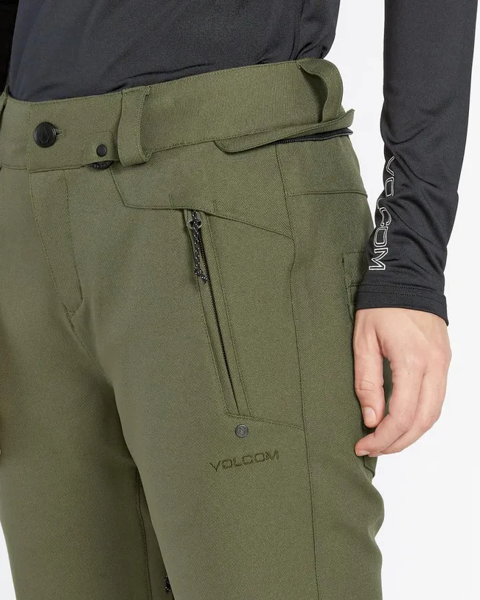 Womens Genus Stretch Pants 8211 Ivy Womens Volcom Pants