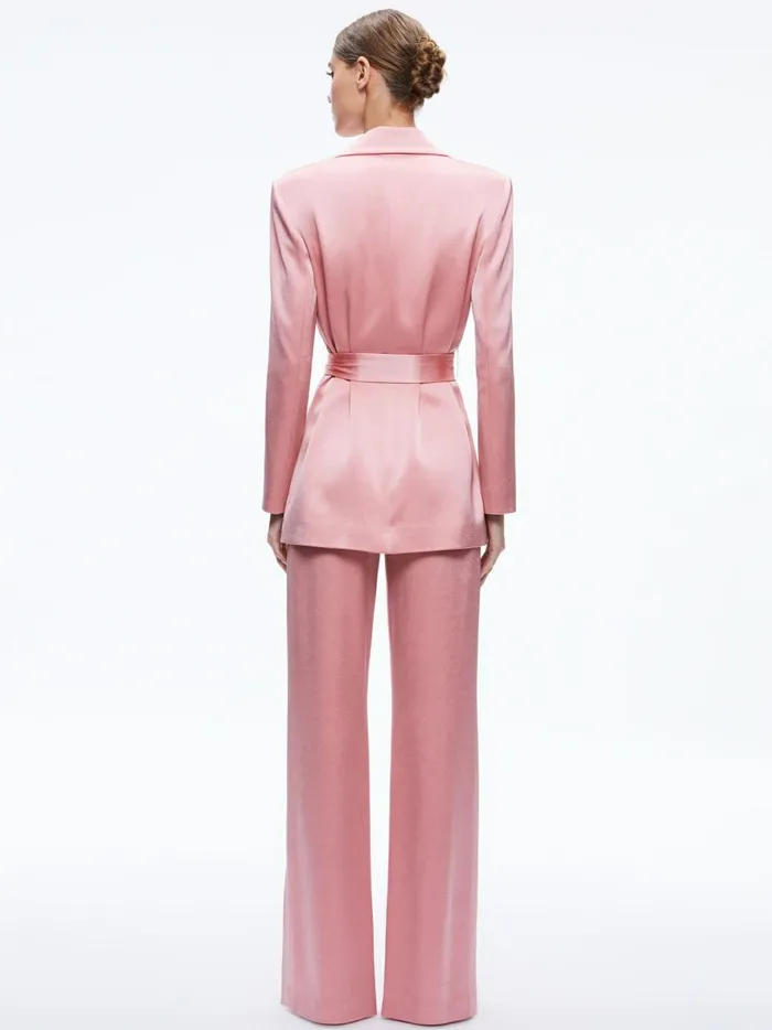 Womens Jackets Coats Alice Olivia Karley Wrap Blazer Rose