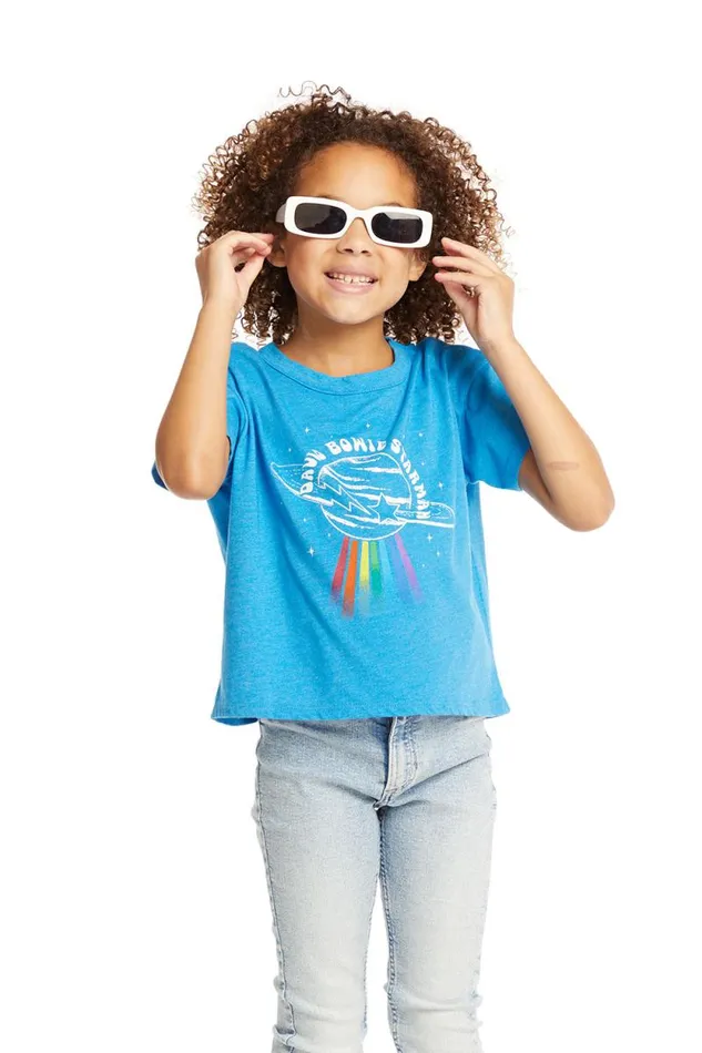 WomensKids Chaser Brand Music David Bowie 8211 Starman Tee