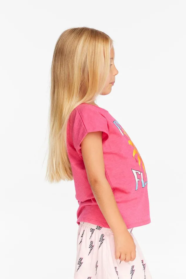 WomensKids Chaser Brand Music Pink Floyd Prism Sun Girls Tee