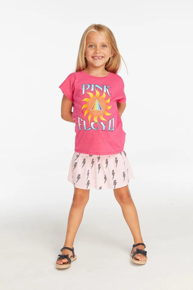WomensKids Chaser Brand Music Pink Floyd Prism Sun Girls Tee