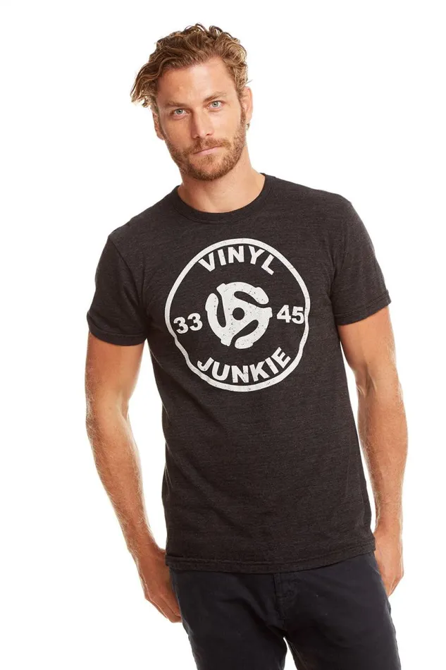 WomensMens Chaser Brand Music Vinyl Junkie