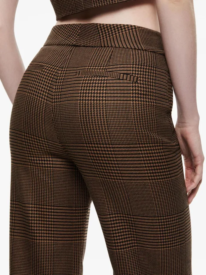 Womens Pants Alice Olivia Deanna High Waisted Bootcut Pant Camelblack