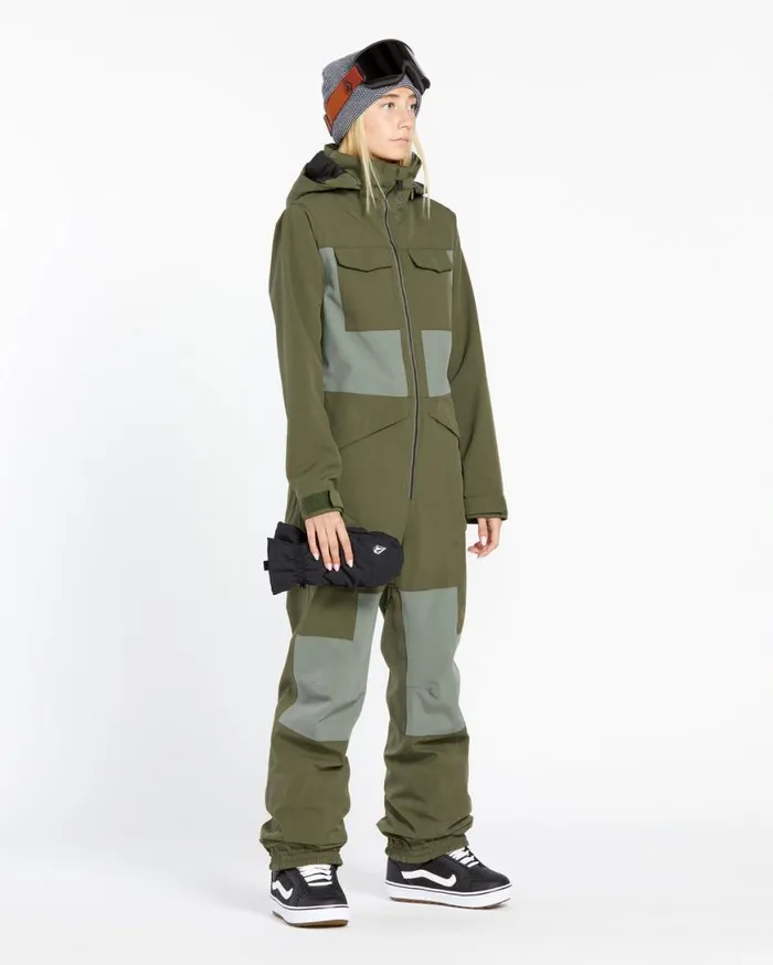 Womens Shiloh Snow Suit 8211 Ivy Womens Volcom Jackets