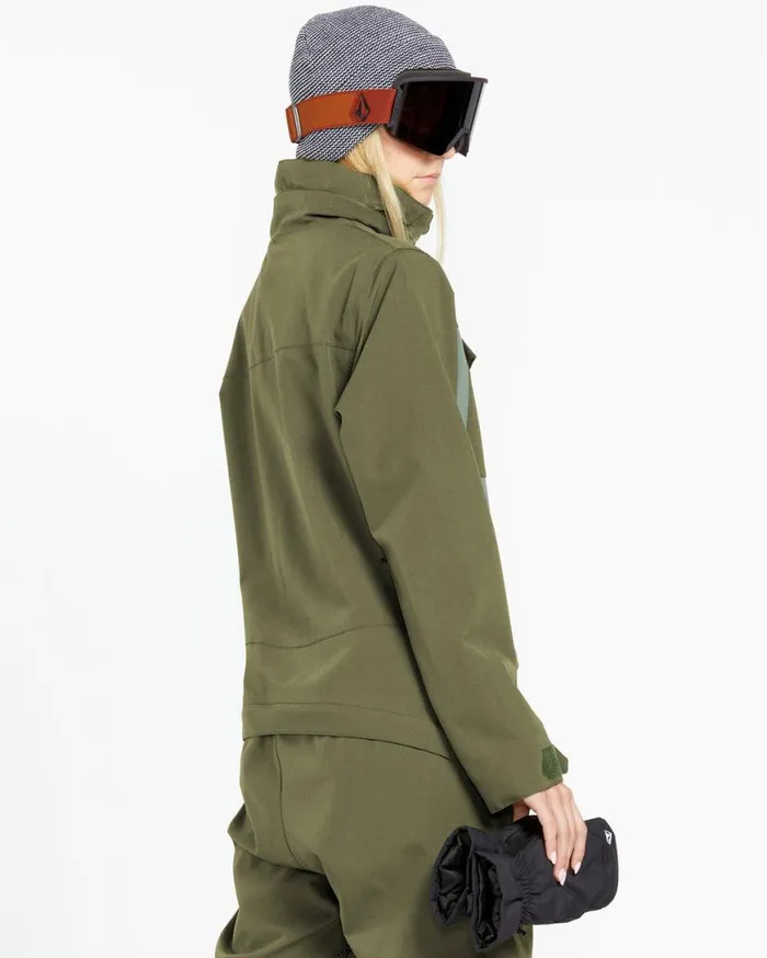 Womens Shiloh Snow Suit 8211 Ivy Womens Volcom Jackets