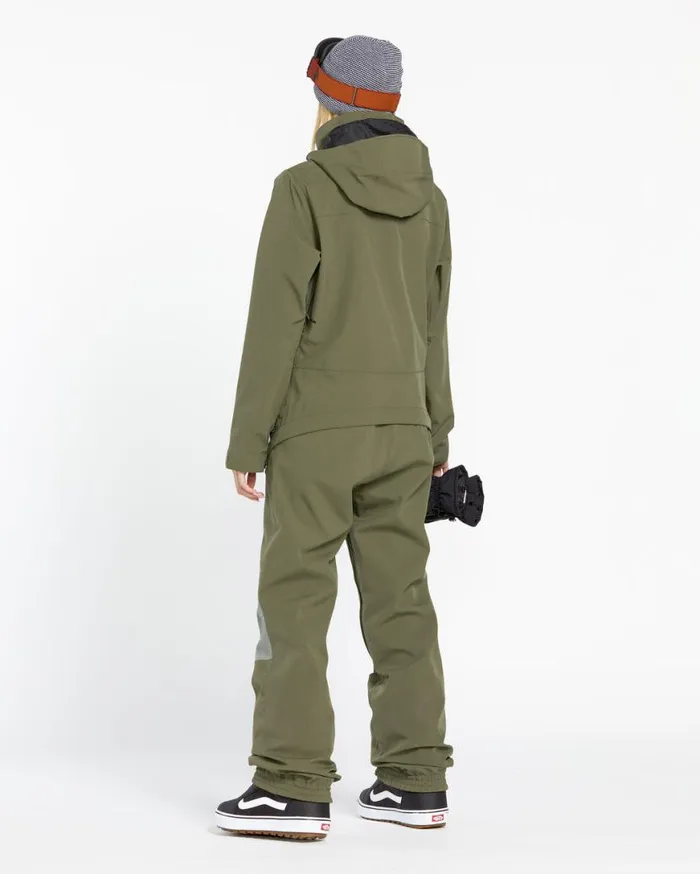 Womens Shiloh Snow Suit 8211 Ivy Womens Volcom Jackets