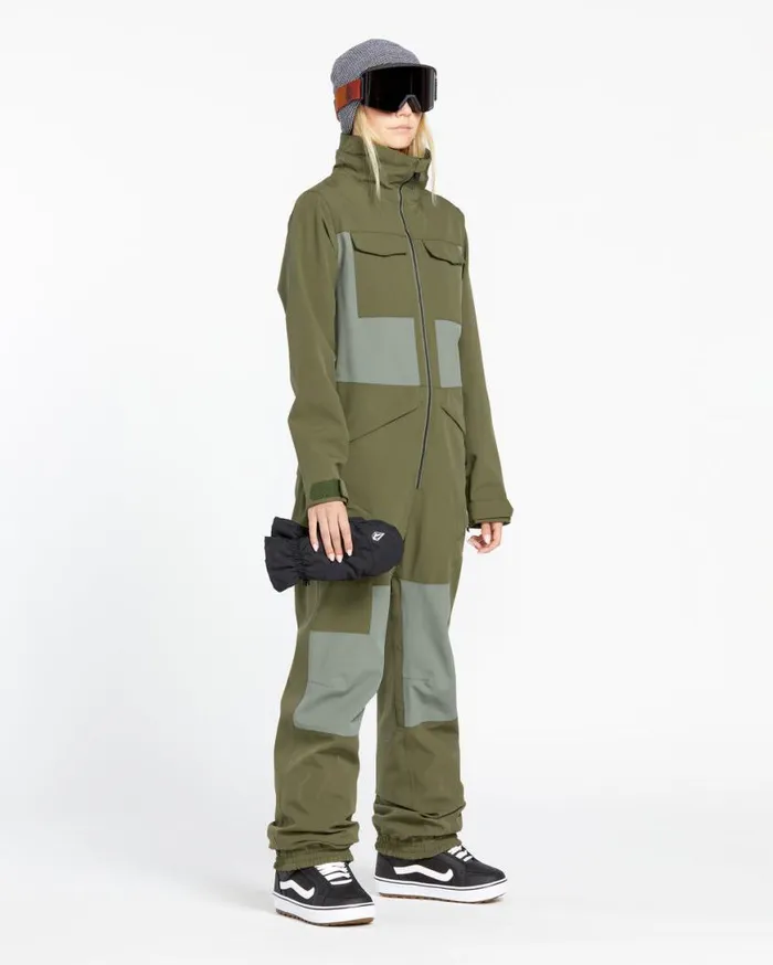 Womens Shiloh Snow Suit 8211 Ivy Womens Volcom Jackets