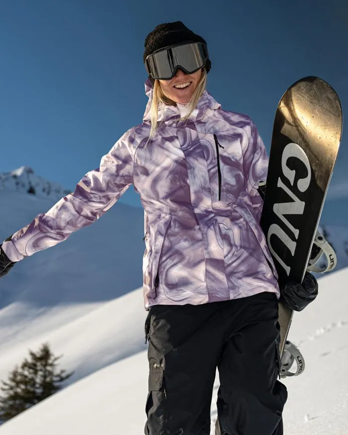 Womens VCo Aris Insulated Gore Jacket 8211 Nirvana Womens Volcom Jackets