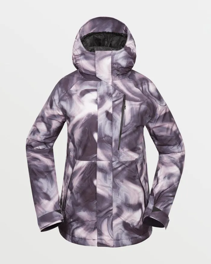 Womens VCo Aris Insulated Gore Jacket 8211 Nirvana Womens Volcom Jackets