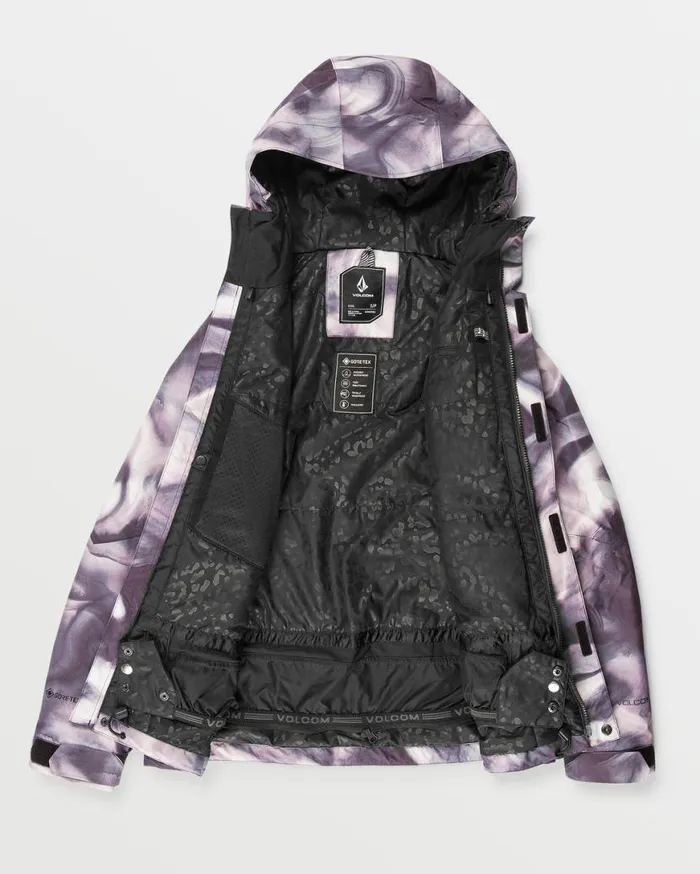 Womens VCo Aris Insulated Gore Jacket 8211 Nirvana Womens Volcom Jackets