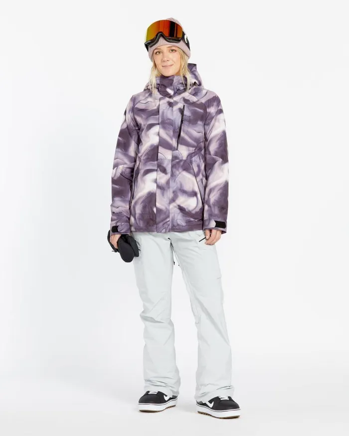 Womens VCo Aris Insulated Gore Jacket 8211 Nirvana Womens Volcom Jackets