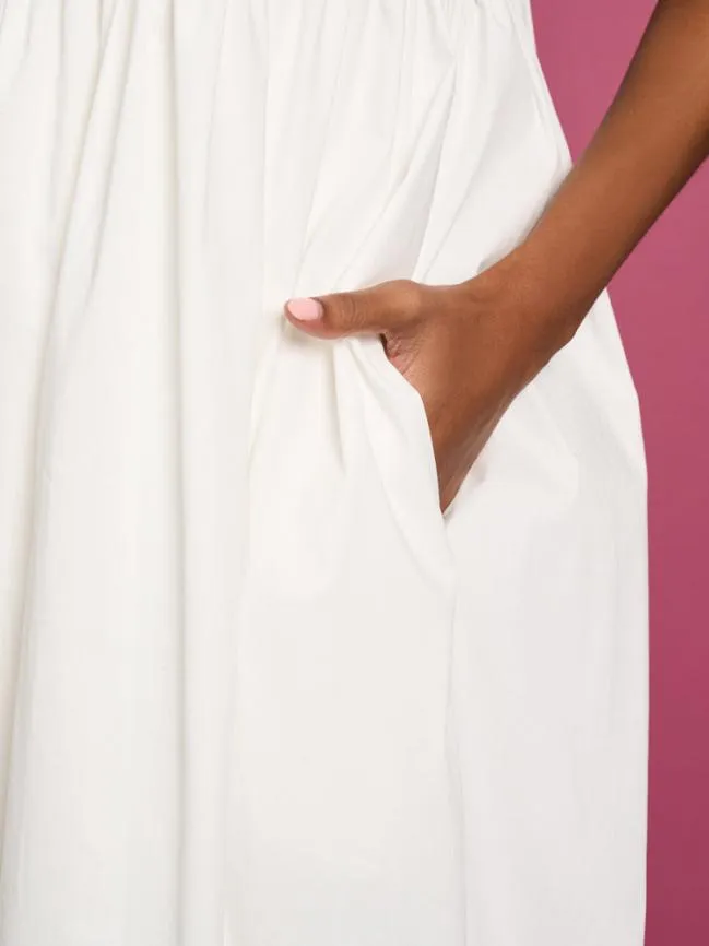 Womenswear DREAM Aqua Embellished Midi Dress Pearl White Sister Jane Womenswear DREAM Aqua Embellished Midi Dress Pearl White Sister Jane