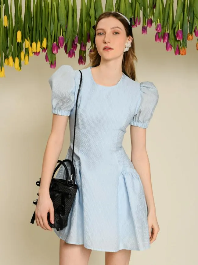 Womenswear DREAM Lotte Organza Mini Dress Cherry Blossom Pink Sister Jane