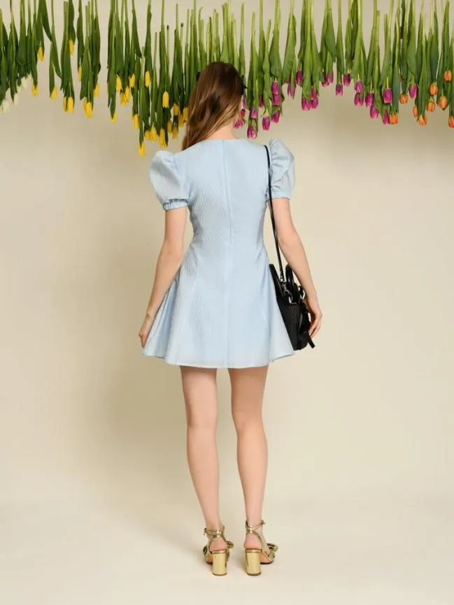 Womenswear DREAM Lotte Organza Mini Dress Cherry Blossom Pink Sister Jane Womenswear DREAM Lotte Organza Mini Dress Cherry Blossom Pink Sister Jane