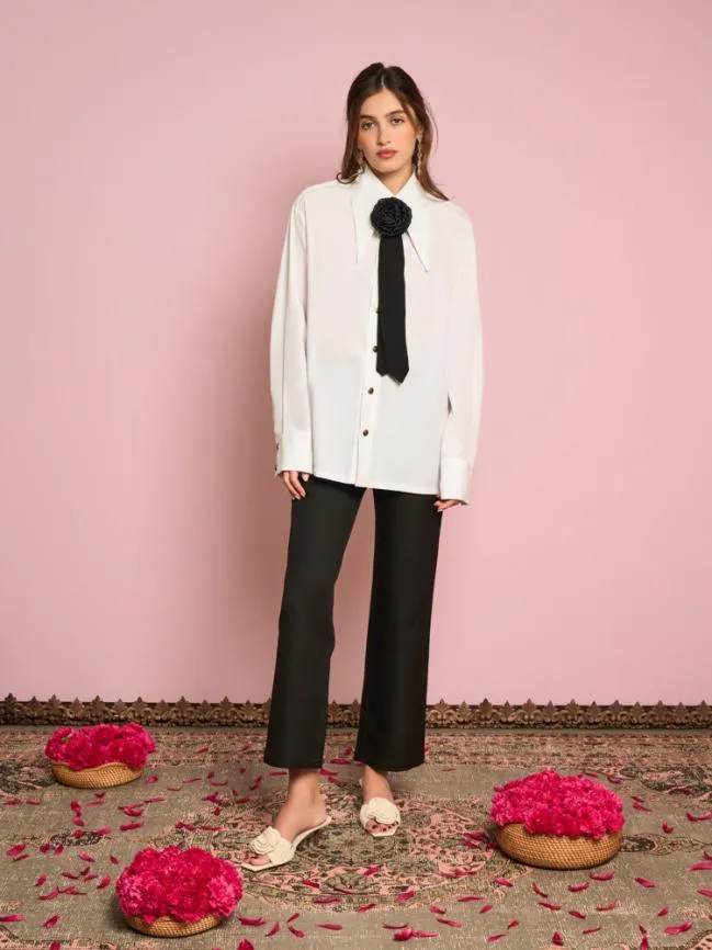 Womenswear Quince Cotton Shirt White Sister Jane Womenswear Quince Cotton Shirt White Sister Jane