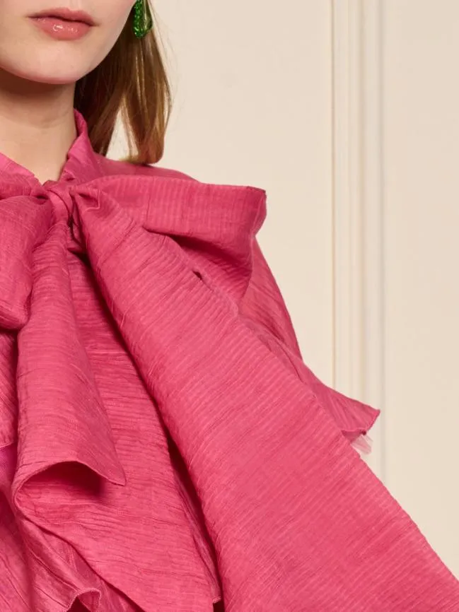 Womenswear Raspberry Ruffle Top Hot Pink Sister Jane Womenswear Raspberry Ruffle Top Hot Pink Sister Jane
