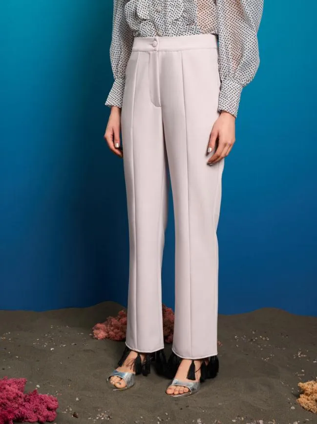 Womenswear Tetra Tassel Trousers Pastel Lilac Sister Jane