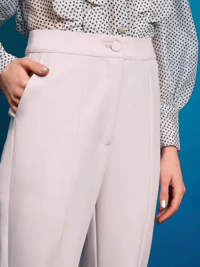 Womenswear Tetra Tassel Trousers Pastel Lilac Sister Jane Womenswear Tetra Tassel Trousers Pastel Lilac Sister Jane