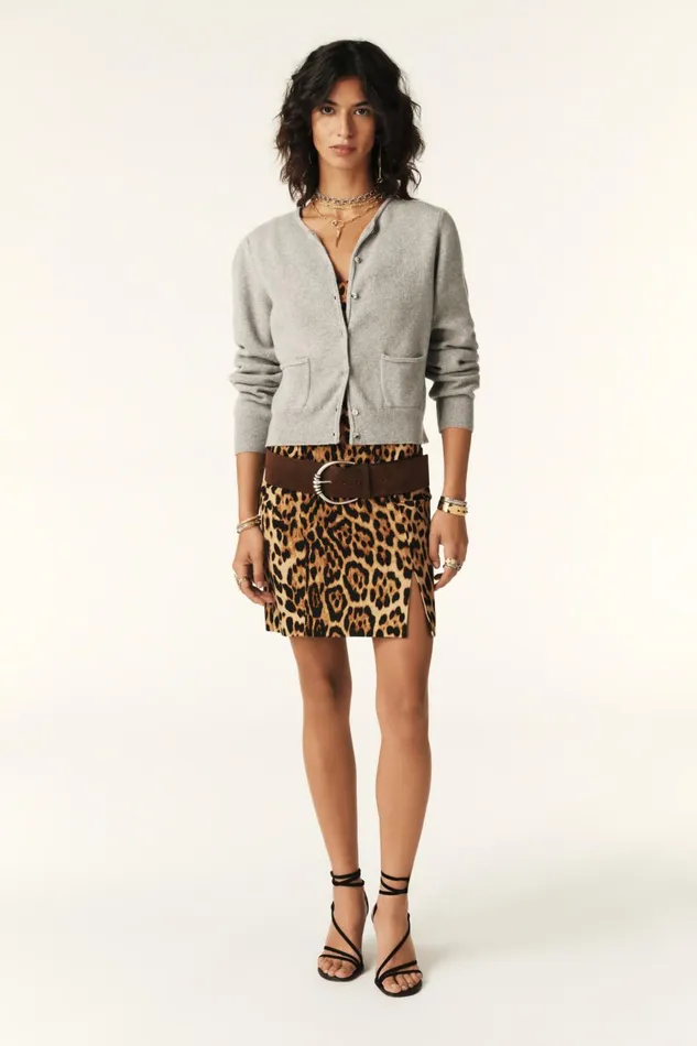Wool And Cashmere Cardigan Pharell Gray Women Baandsh Sweaters and Cardigans Wool And Cashmere Cardigan Pharell Gray Women Baandsh Sweaters and Cardigans