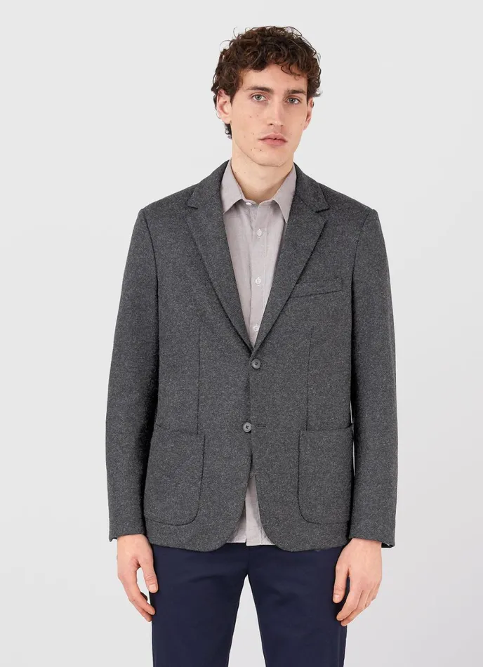 Wool Blazer Men SUNSPEL Jackets and Coats