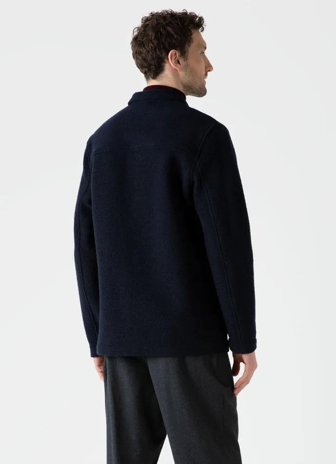 Wool Donkey Jacket Navy Men SUNSPEL Jackets and Coats