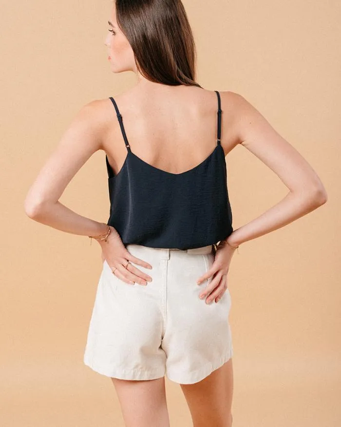 WOVEN TOP MARINE MISSY Shop Grace and Mila Tank Tops
