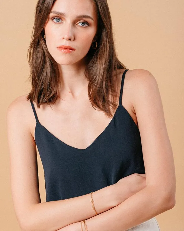 WOVEN TOP MARINE MISSY Shop Grace and Mila Tank Tops