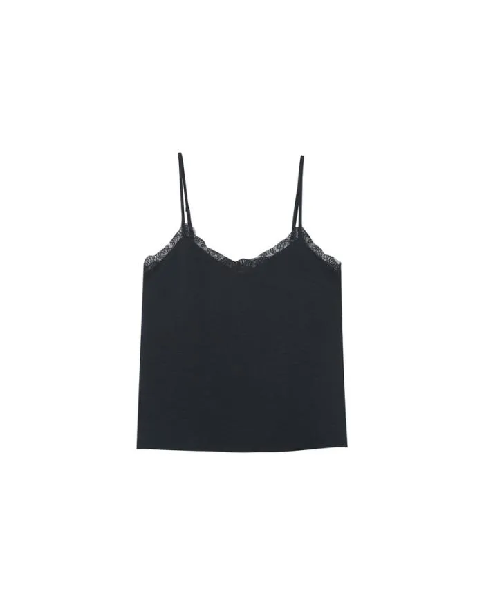 WOVEN TOP NOIR MARLETTE Shop Grace and Mila Caracos