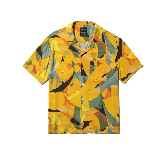Yoto Button Up Shirt Tropical Men Stance Shirts and Tees