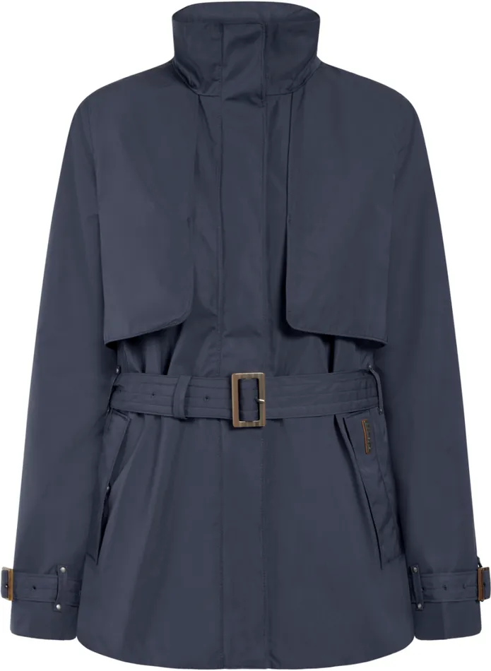 Yvonne Jacket Dark Night Blue Women Didriksons Trenchcoats Yvonne Jacket Dark Night Blue Women Didriksons Trenchcoats