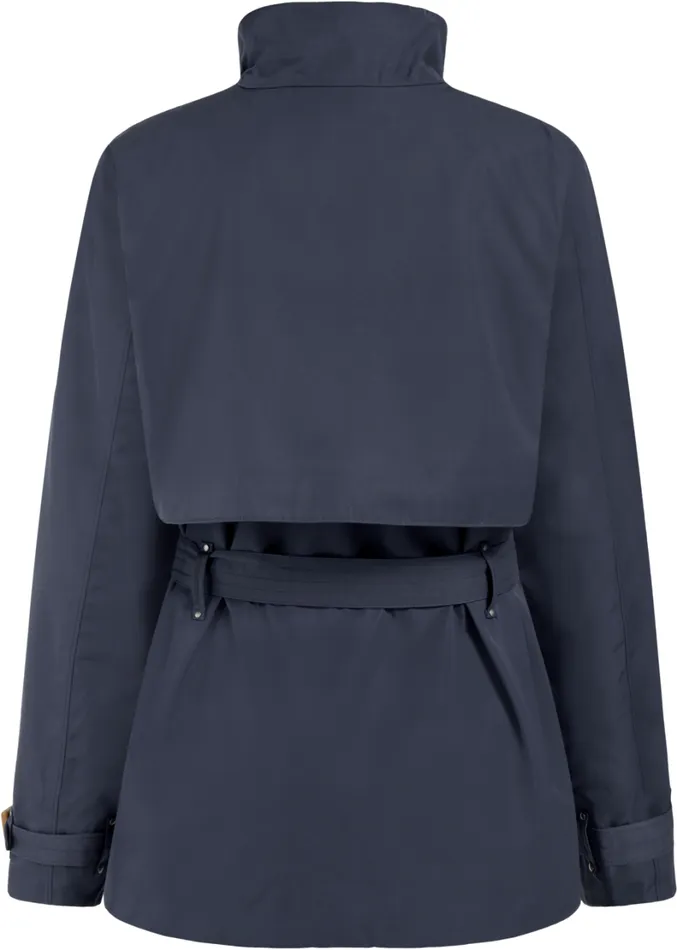 Yvonne Jacket Dark Night Blue Women Didriksons Trenchcoats Yvonne Jacket Dark Night Blue Women Didriksons Trenchcoats