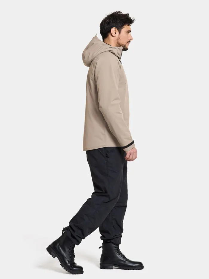 Zino Jacket Ash Brown Men Didriksons Insulated Jackets